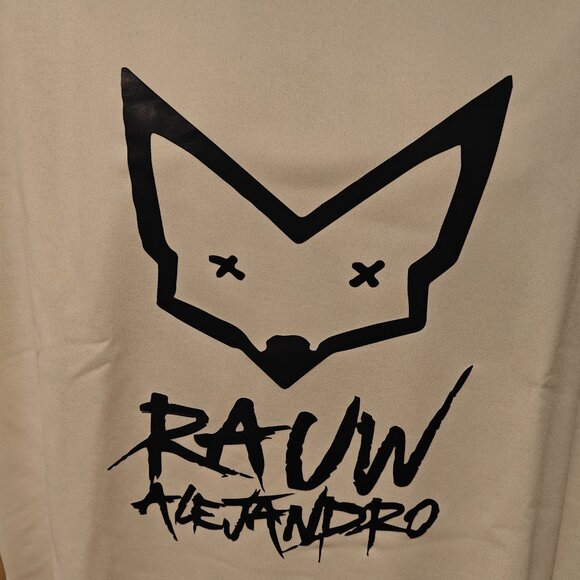 Rauw Alejandro Sweater Beige Men's Size S Graphic Top - Picture 4 of 6